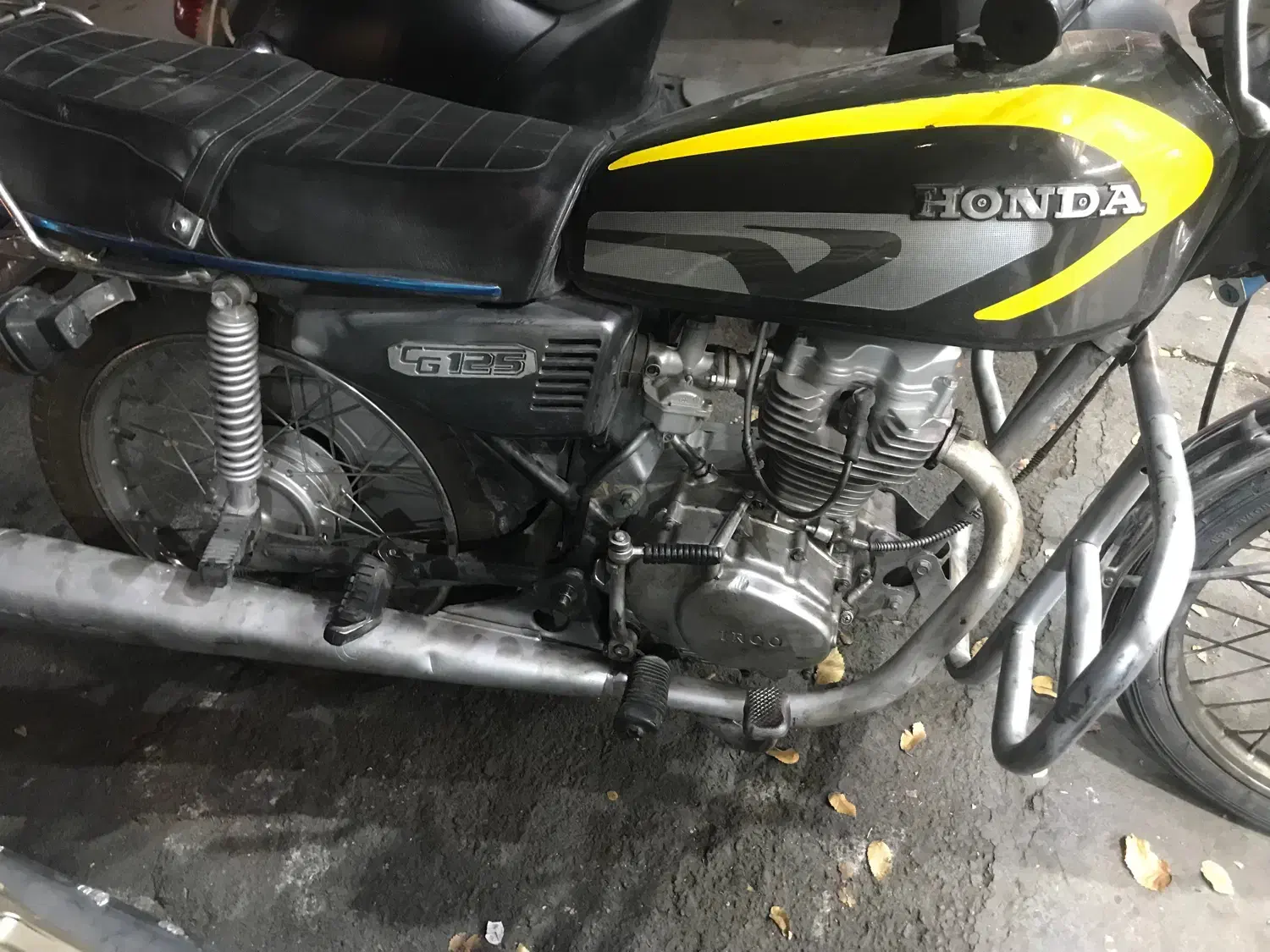 موتور مزایده ای ۱۲۵|موتورسیکلت|لنجان, |دیوار