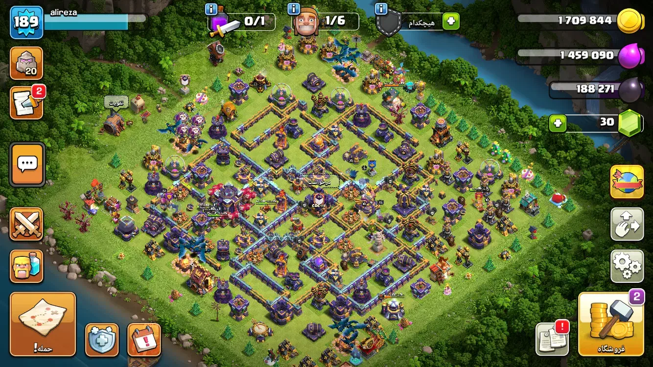 کلش تان 15مکس|کنسول، بازی ویدئویی و آنلاین|مشهد, بهمن|دیوار