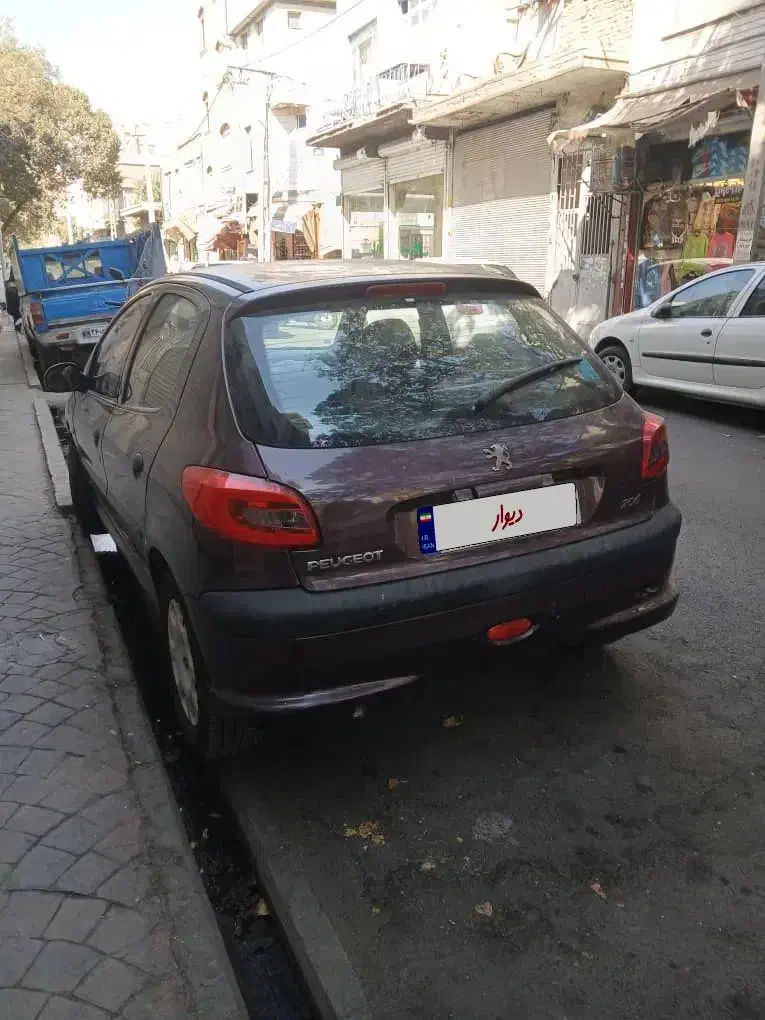 پژو ۲۰۶ تیپ ۳ مدل ۹۵|خودرو سواری و وانت|تهران, جوادیه|دیوار