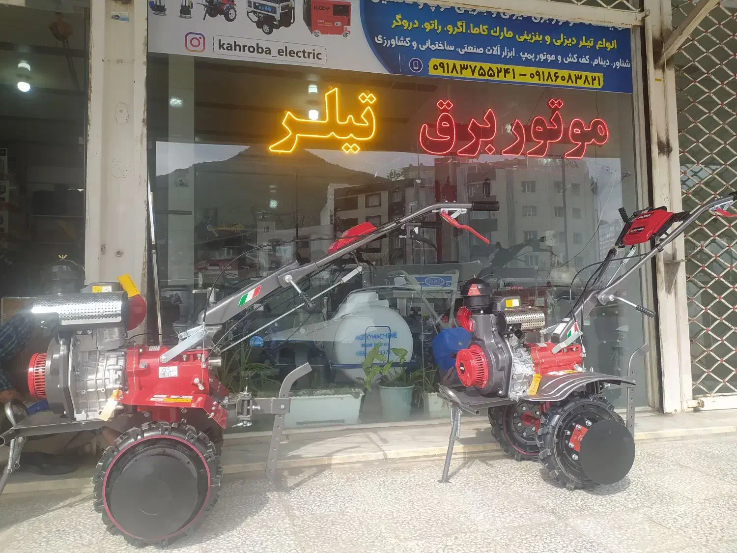 تیلر دیزلی اگرو ماشین 5 اسب|ماشینآلات صنعتی|بانه, |دیوار