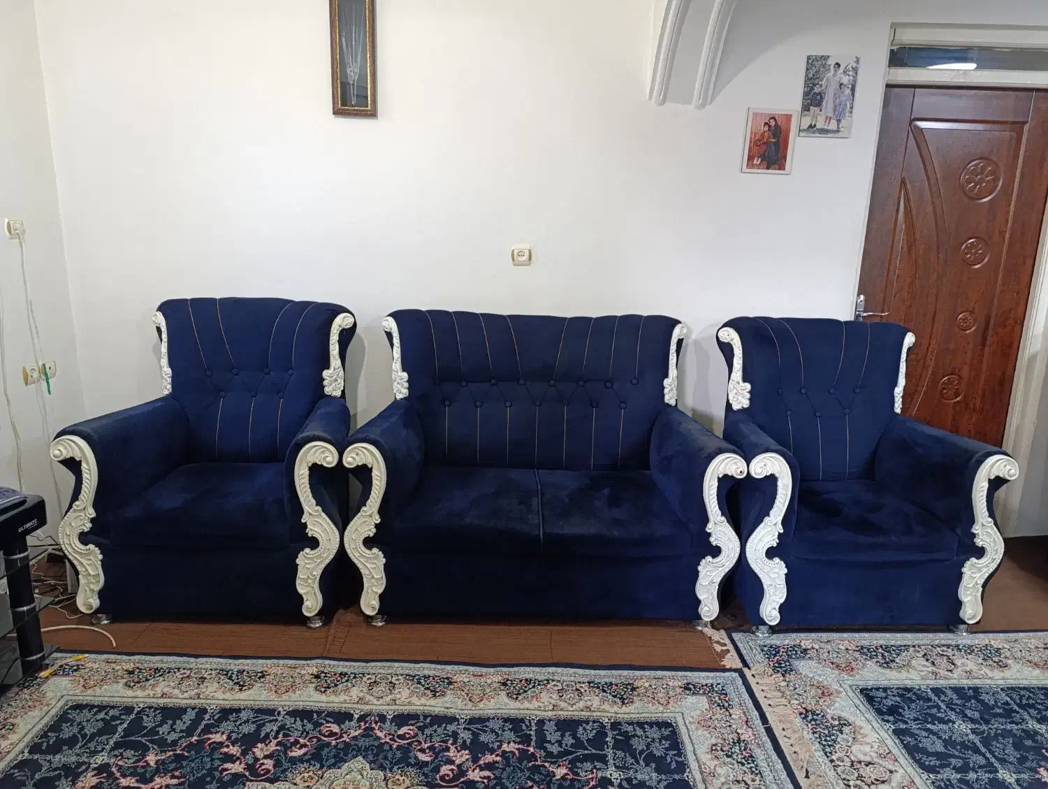 مبل 7نفره|مبلمان خانگی و میز عسلی|لاهیجان, طالقانی|دیوار