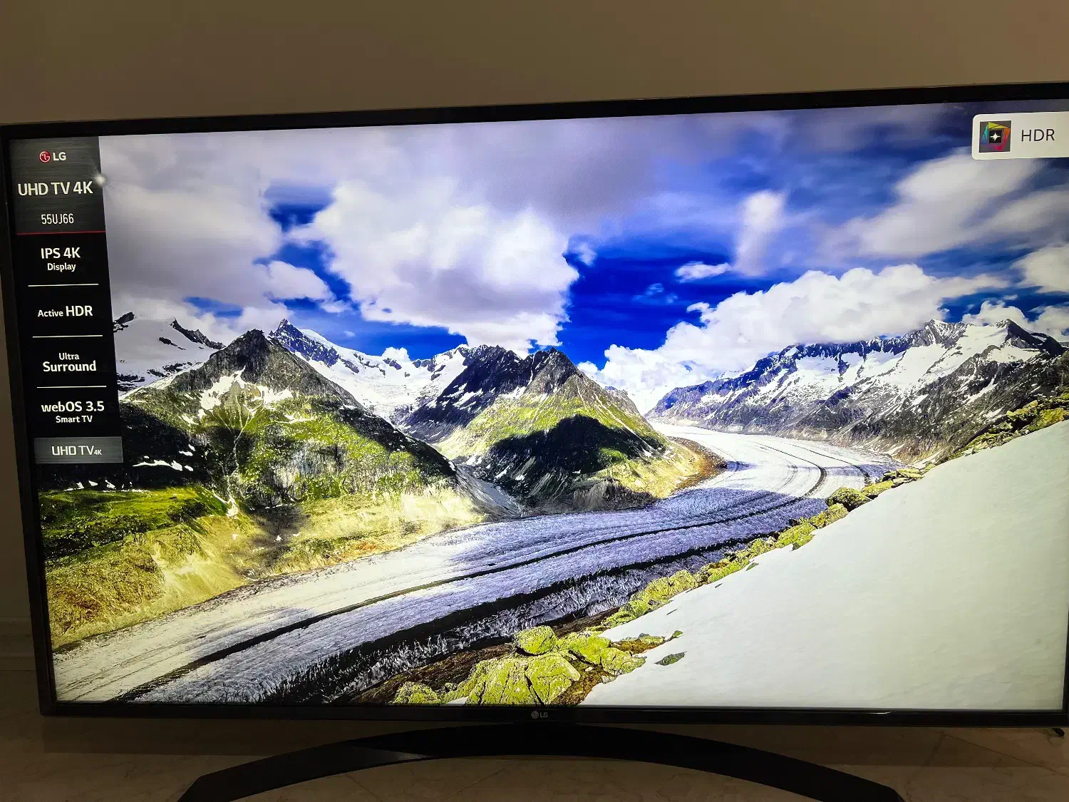 تلوزیون LED ال جی ۵۵اینچ|تلویزیون و پروژکتور|کرج, استاندارد|دیوار