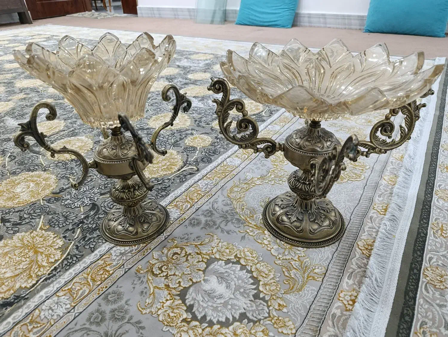 ست جامیوه وجااجیلی|ظروف سرو و پذیرایی|خرمشهر, |دیوار