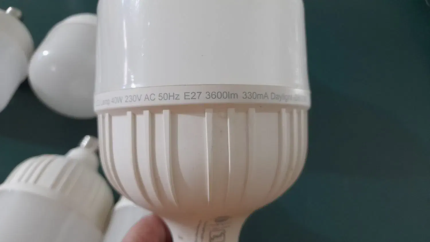 تعدادی لامپ در حد صفر|لامپ و چراغ|اسکو, |دیوار