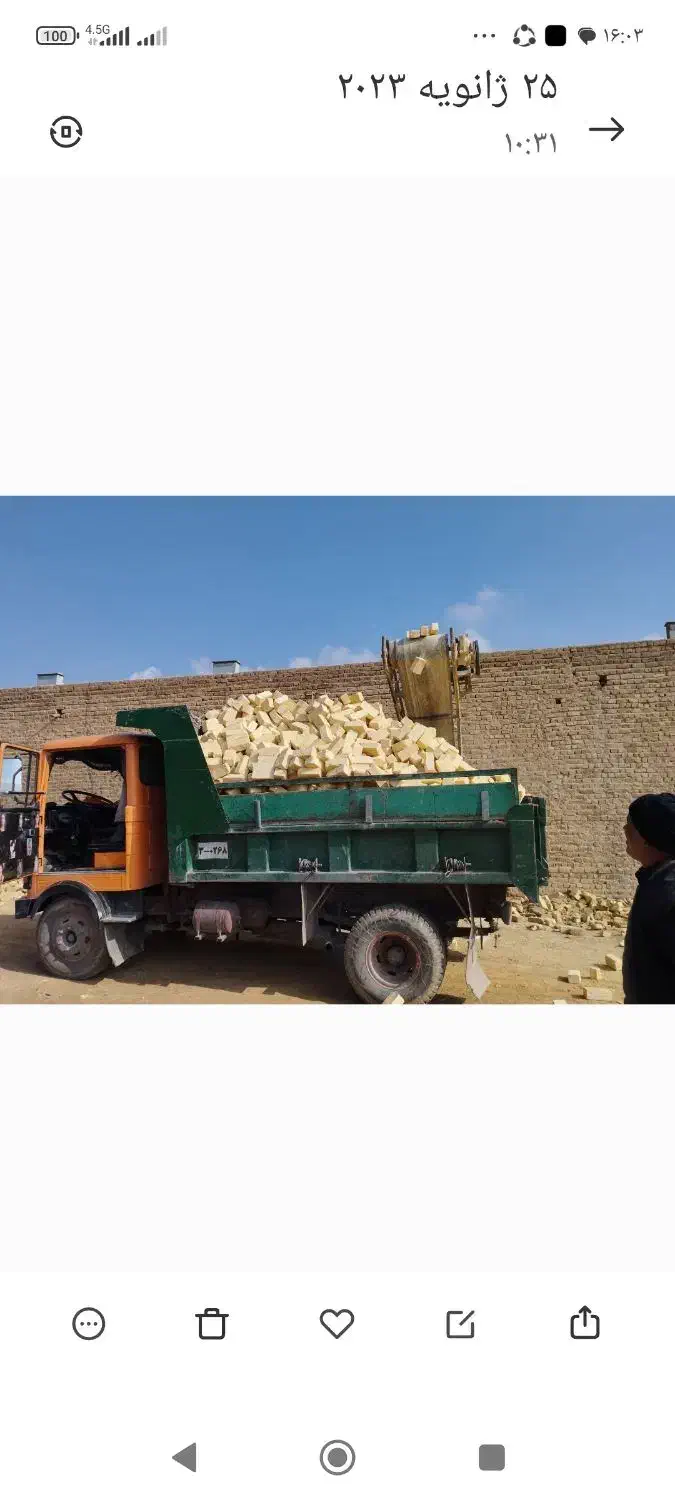 مصاله ساختمانی آجرو ماسه|خدمات حمل و نقل|شیراز, شریف‌آباد|دیوار