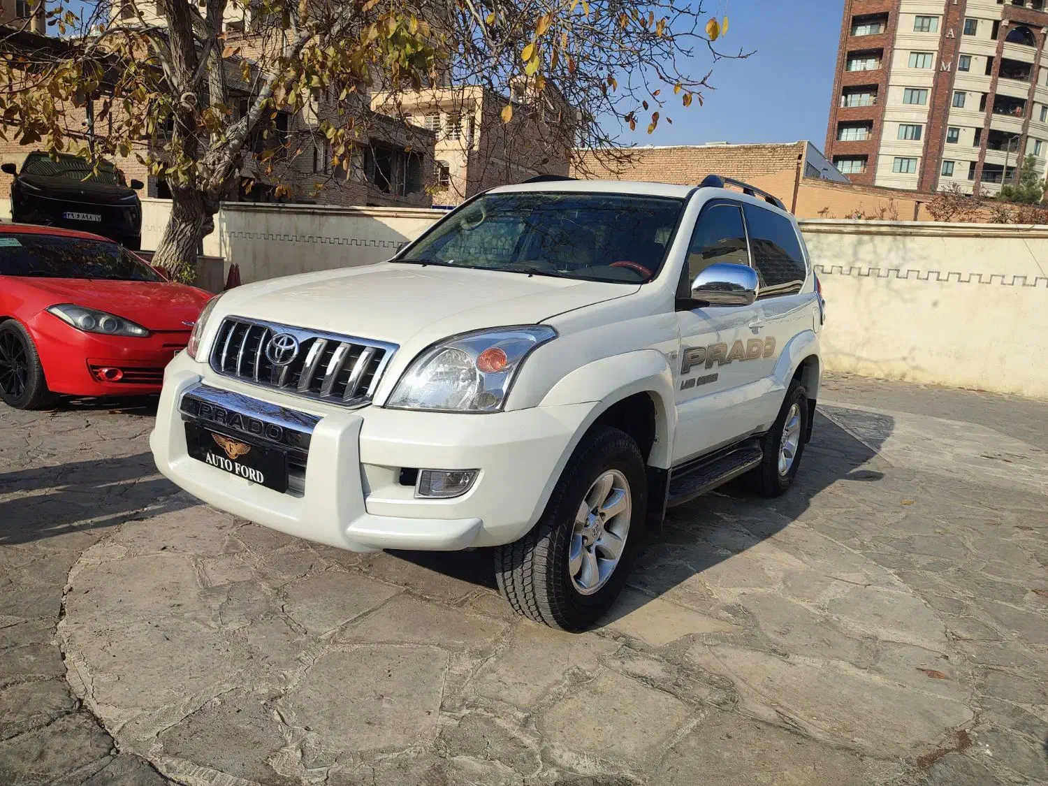 پرادو ۲۰۰۸ دو درب چهارسیلندر بیرنگ اتومات|خودرو سواری و وانت|ارومیه, |دیوار