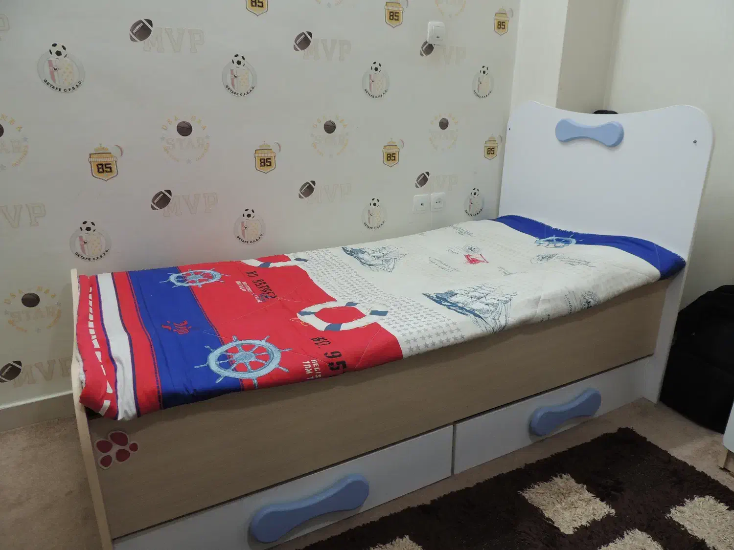 سرویس خواب دوکاره کودک و نوجوان|تخت و سرویس خواب|زنجان, |دیوار