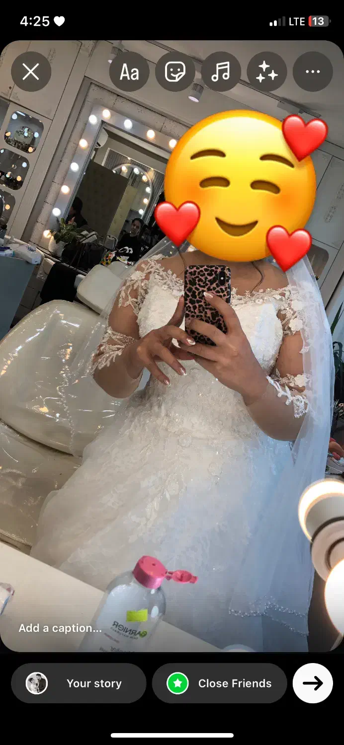 لباس عروس مزون دوز همراه تور و ژپون|لباس|تهران, افسریه شمالی|دیوار