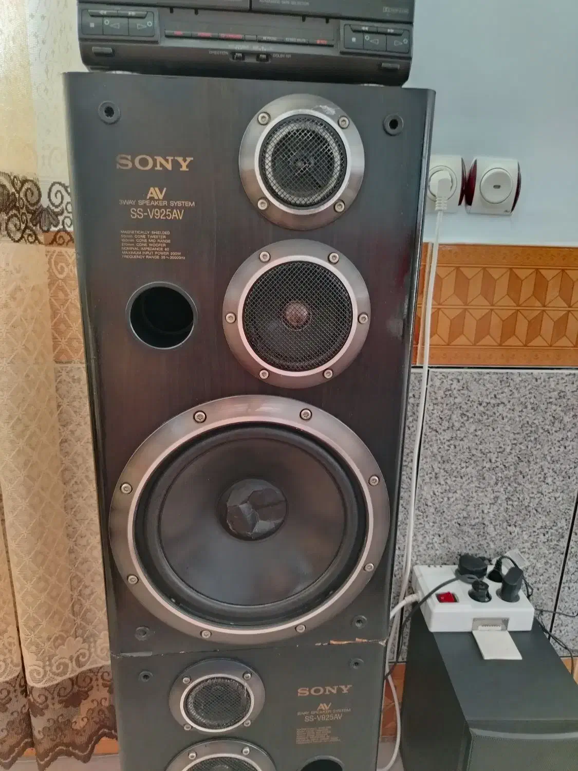 صوتی کاست سی دی آمپلی|سیستم صوتی خانگی|بروجرد, |دیوار