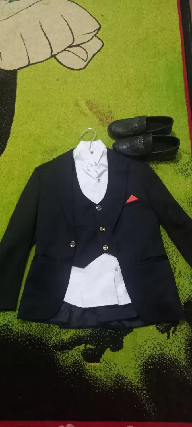 کت وشلوار پسرانه همراه با جلیقه و پیراهن و کفش|لباس|رباط‌کریم, رباط‌کریم|دیوار