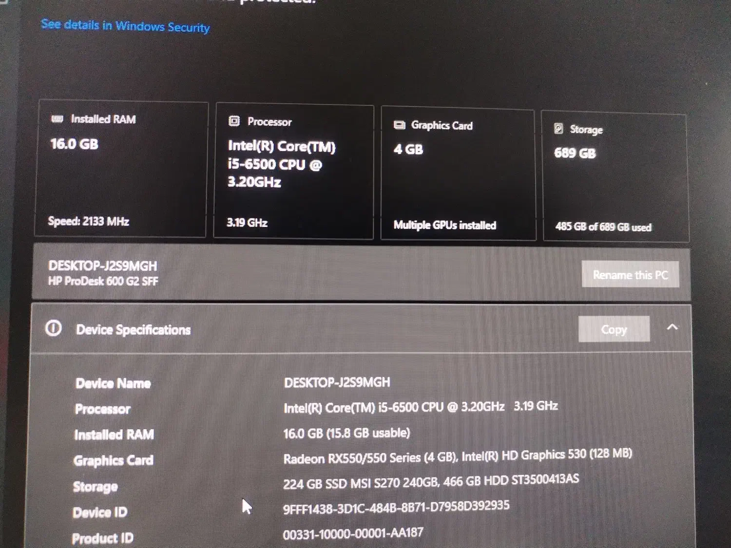 مینی کیس گیمینگ به همراه مانیتور 24 اینچ ips|رایانه رومیزی|قروه, |دیوار