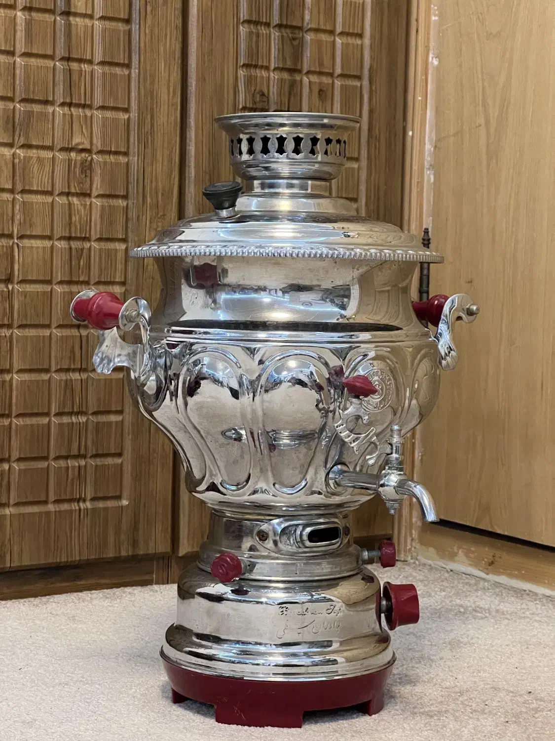 سماور گازی ۵ لیتری|سماور، چای‌ساز، قهوه‌ساز|علی‌آباد کتول, |دیوار