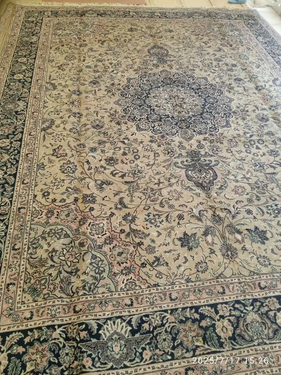 ۲عددفرش ۱۲متری مناسب برای خانه باغ|فرش|خمین, |دیوار