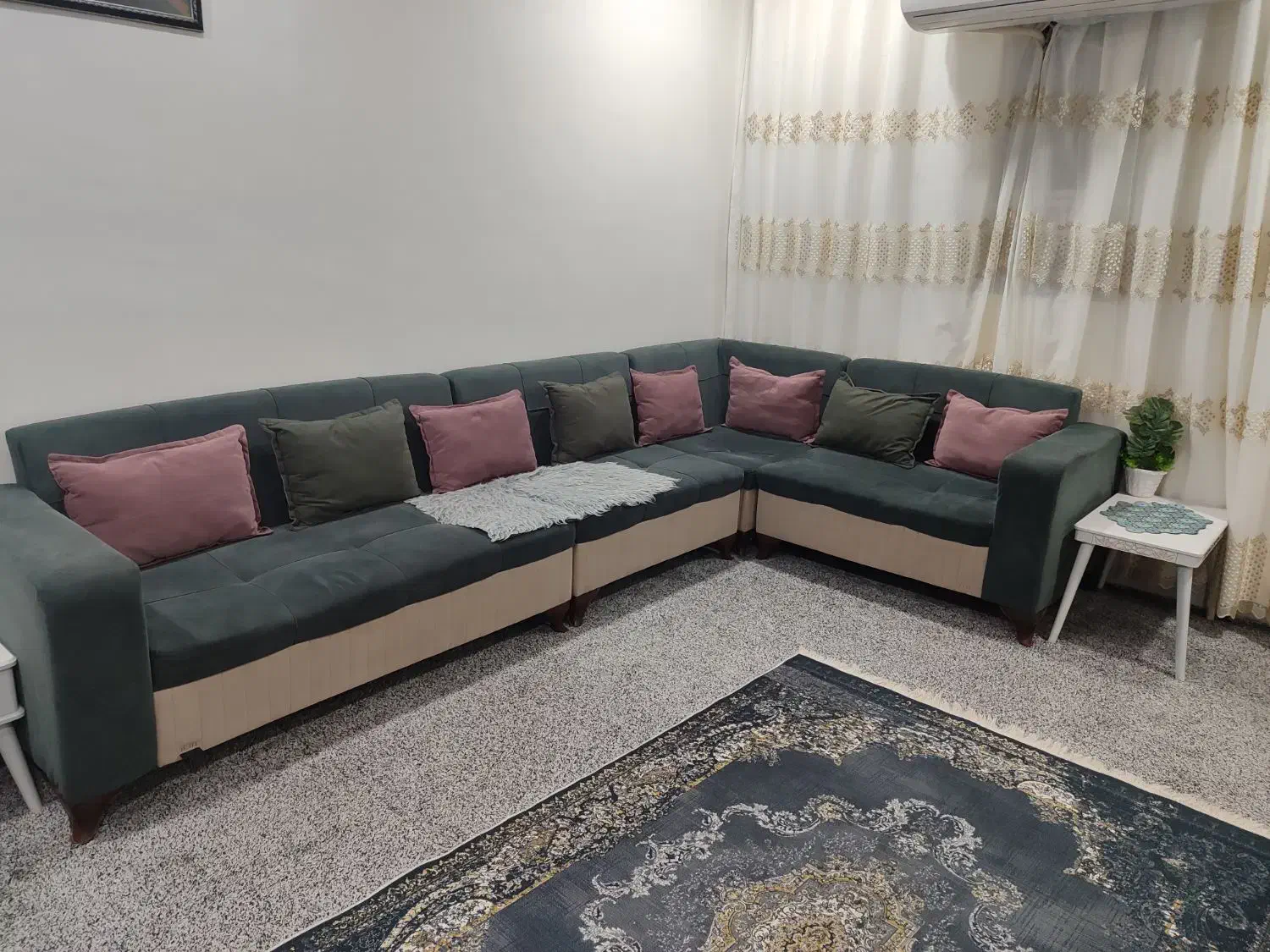 مبل هفت نفره|مبلمان خانگی و میز عسلی|اهواز, شهرک رزمندگان|دیوار