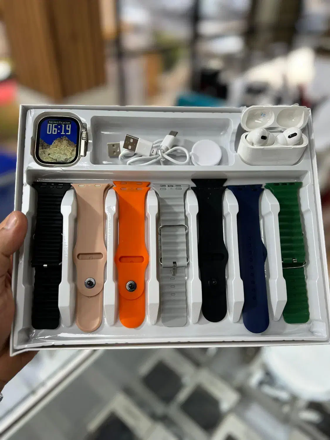 ساعت هوشمند 7 بند با ایرپاد 890|ساعت|تبریز, |دیوار