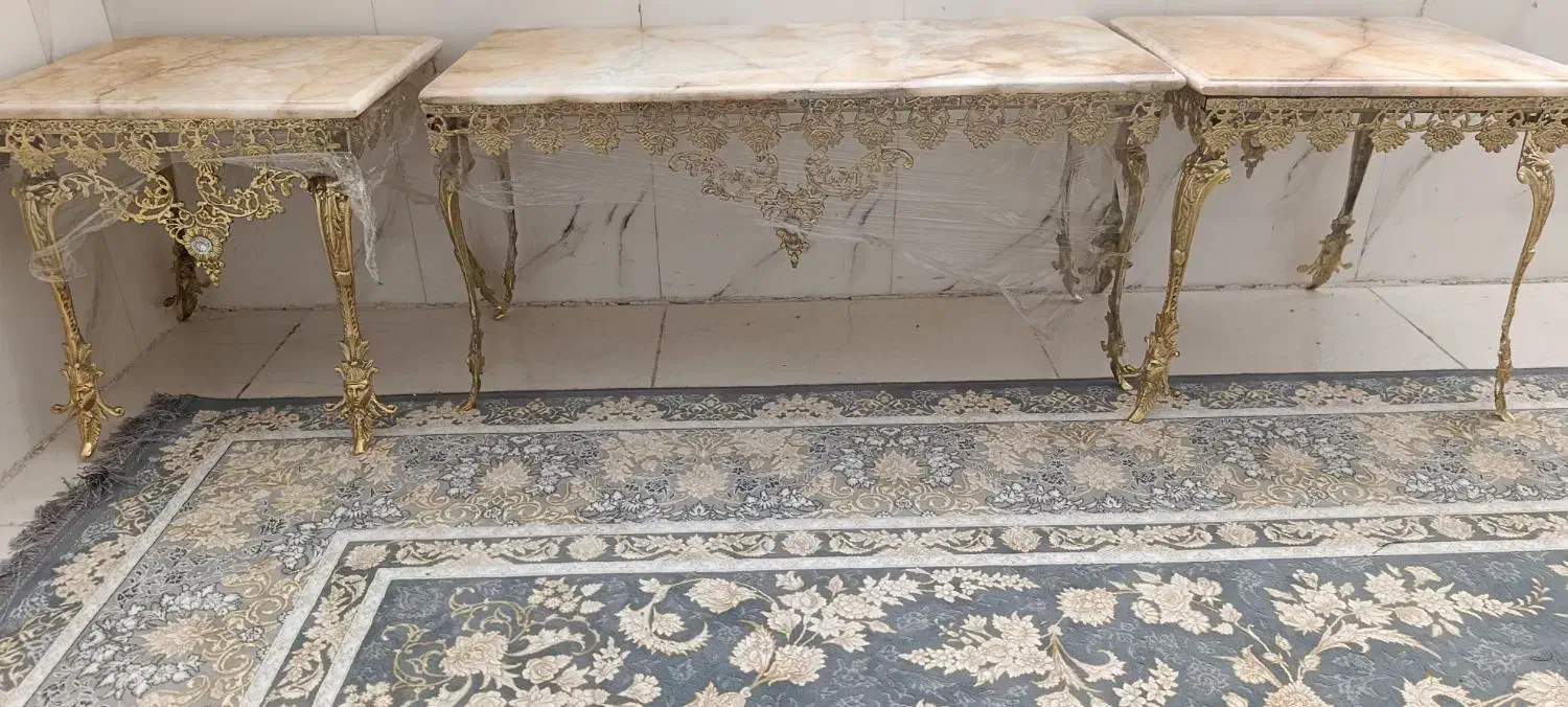 میز عسلی برنز|مبلمان خانگی و میز عسلی|بروجرد, |دیوار