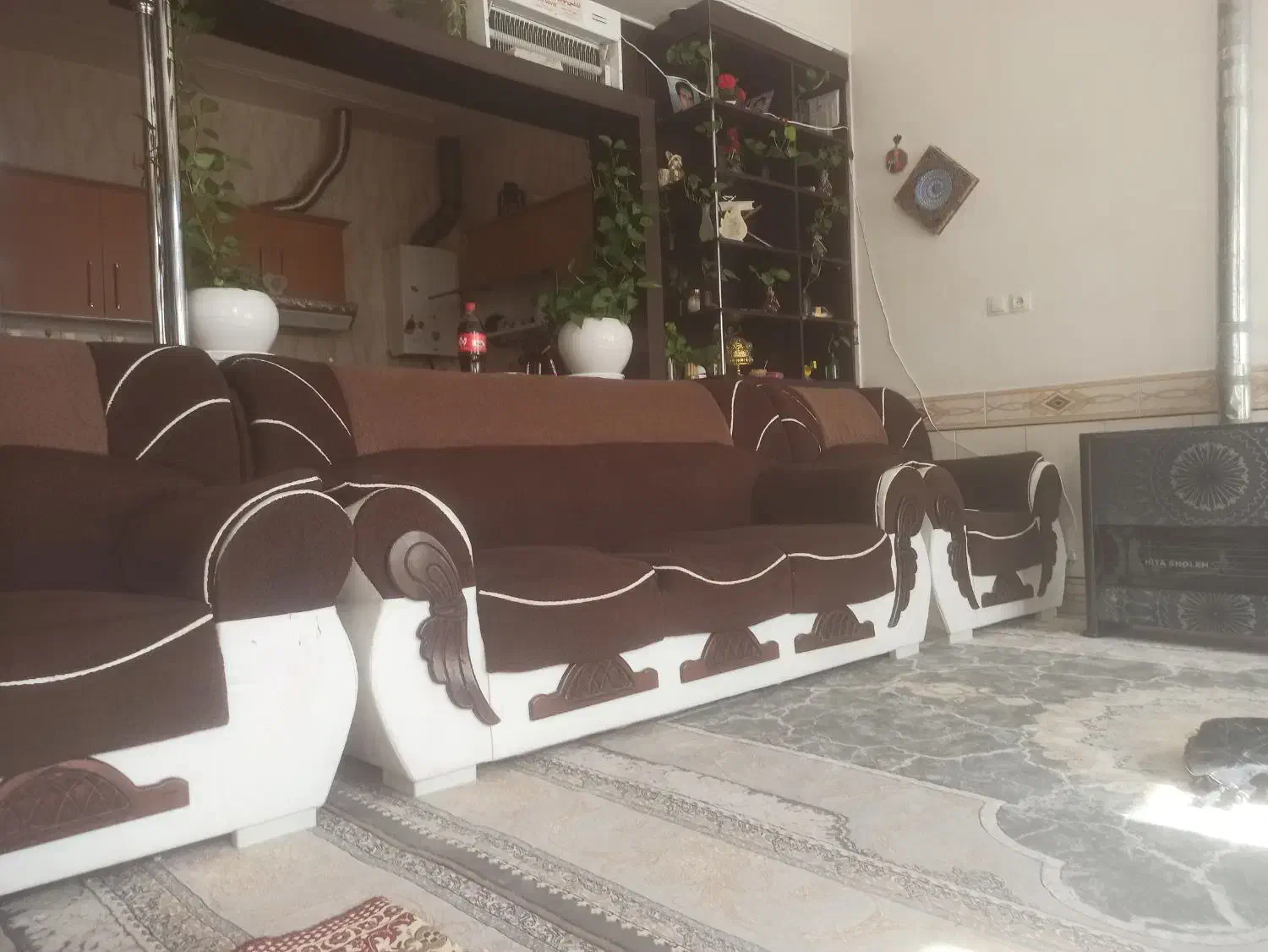 مبل پنج نفره|مبلمان خانگی و میز عسلی|رودشت (اصفهان), |دیوار