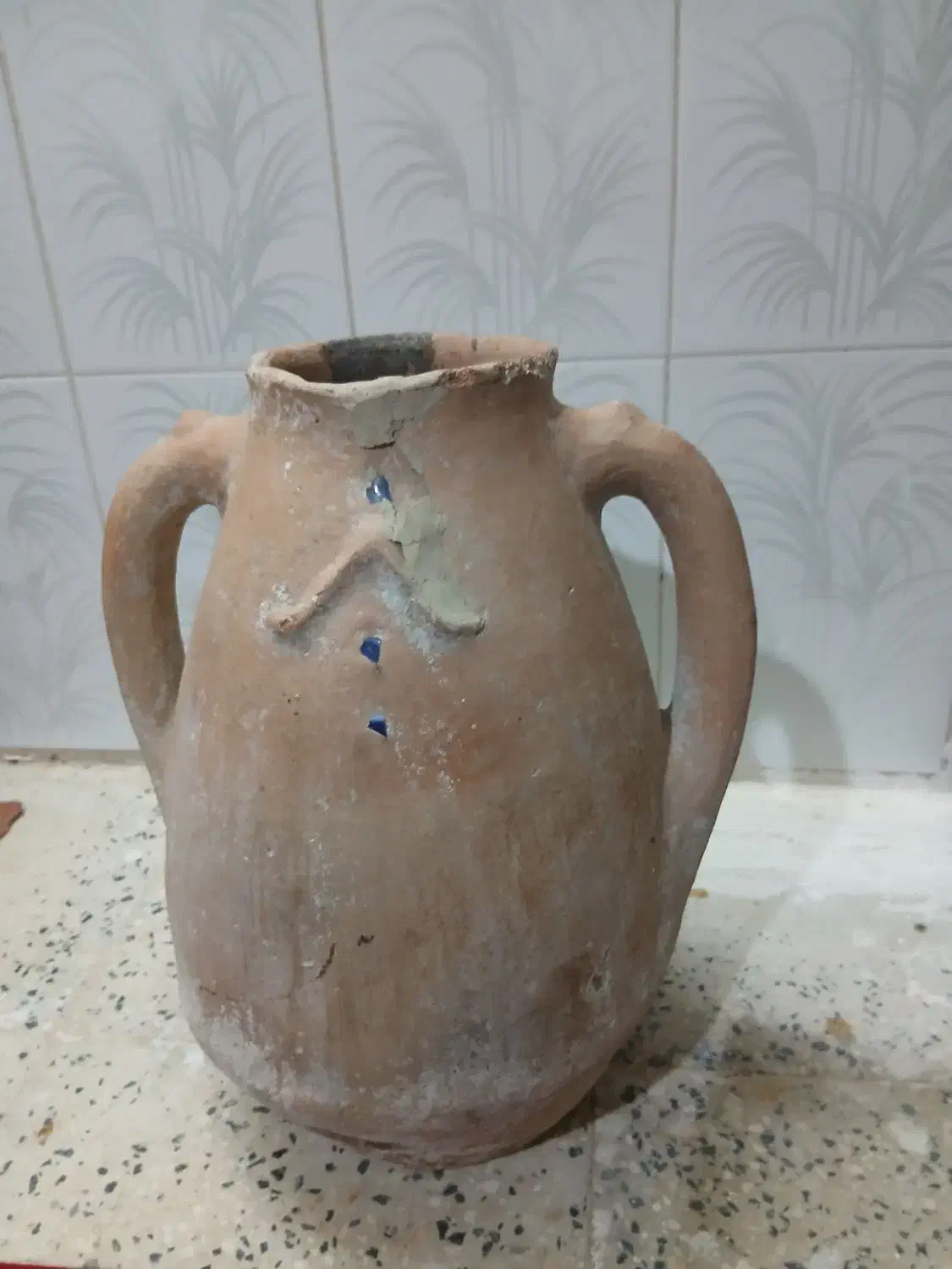 کوزه فانوس قدیمی عتیقه|کلکسیون اشیاء عتیقه|ایجرود, |دیوار