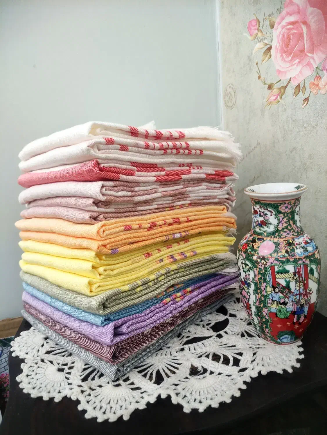 حوله دستبافت|سفره، حوله، دستمال آشپزخانه|بیرجند, |دیوار