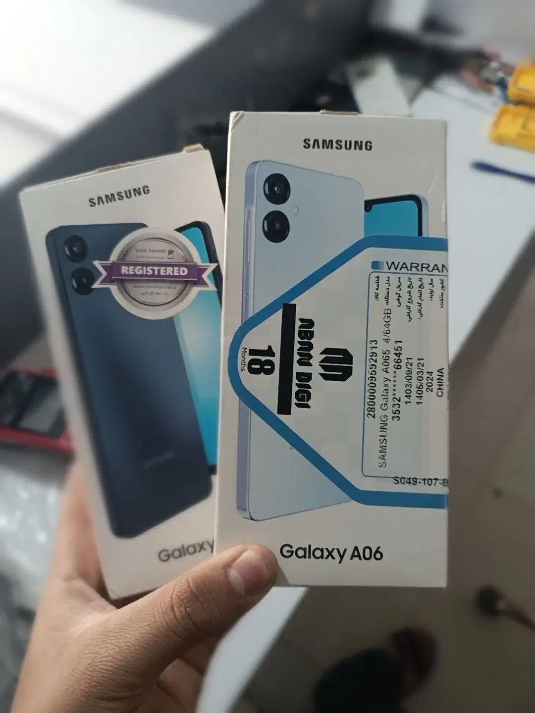 گوشی A06 دو عدد اکبند|موبایل|دوتپه, |دیوار