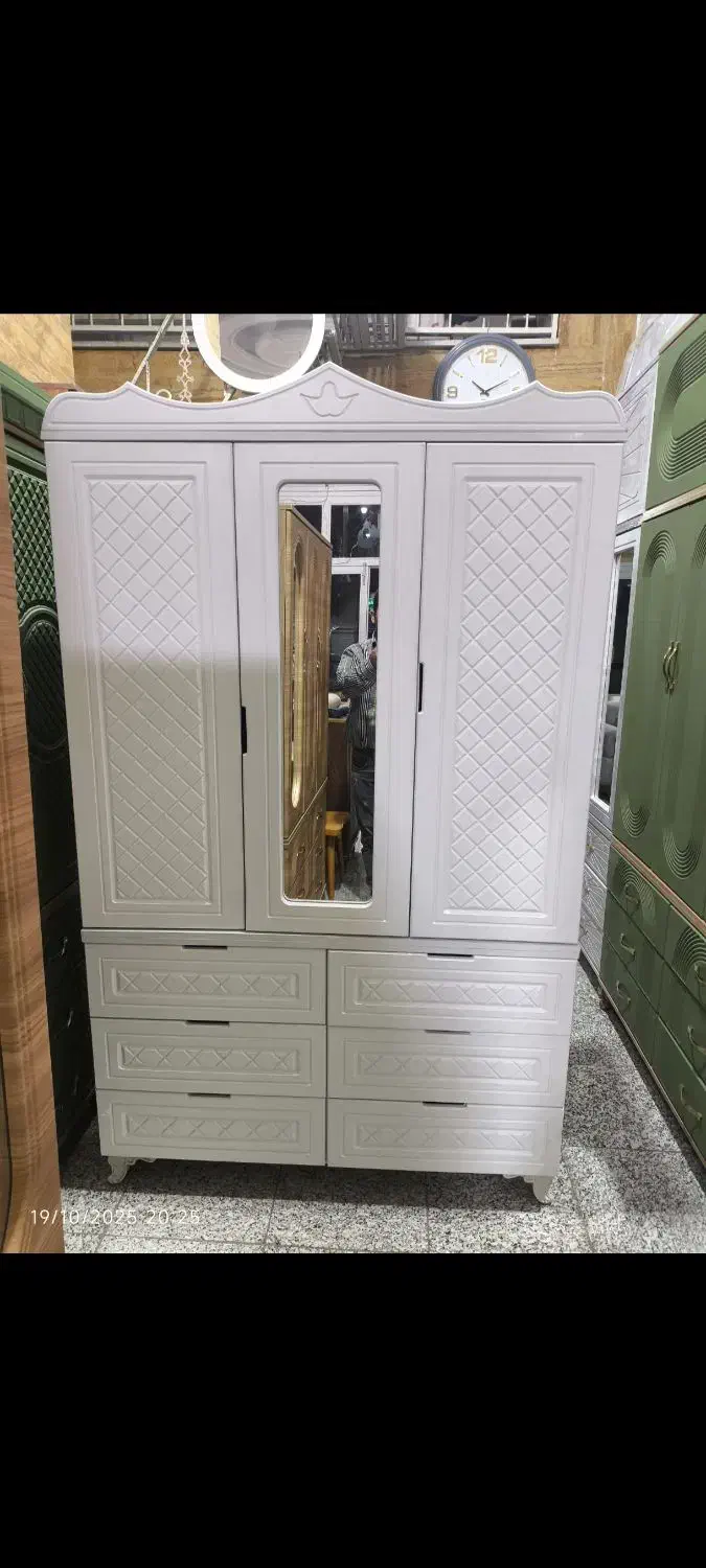 کمد دوتیکه عرض ۱۲۰|جاکفشی، کمد، دراور|پرند, فاز ۱|دیوار