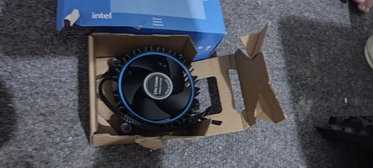 فن پردازنده اورجینال اینتل lga1700|قطعات و لوازم جانبی رایانه|شیراز, بازار|دیوار