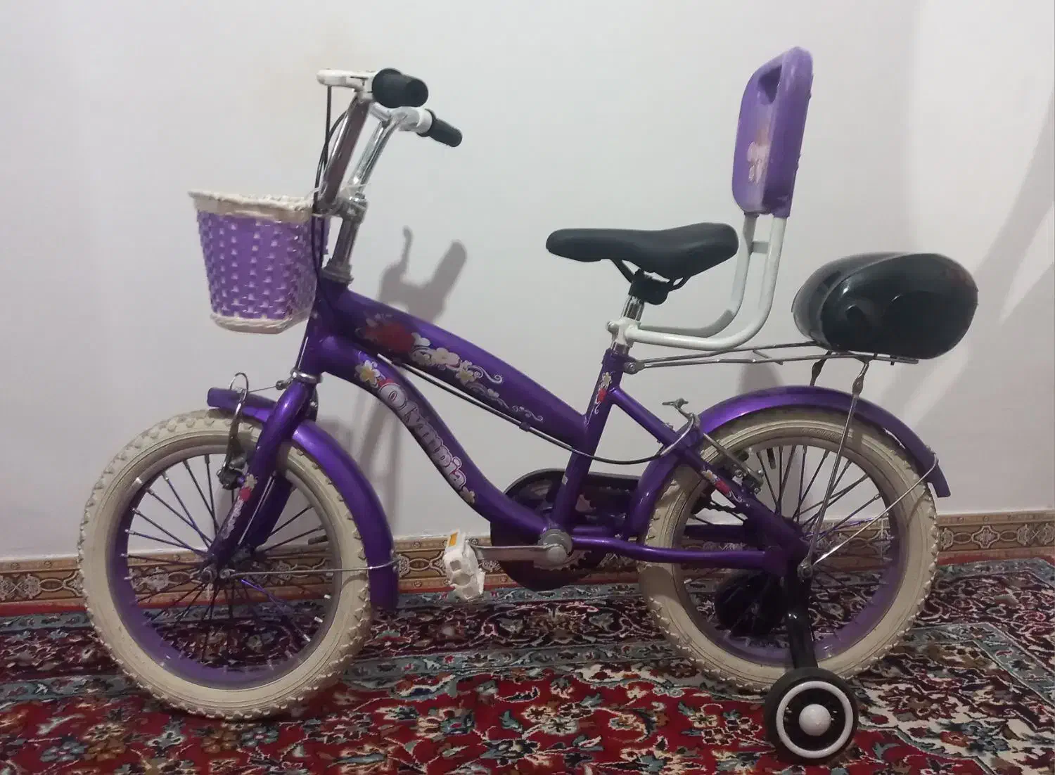 دوچرخه ۱۶ دخترانه در حد نو|دوچرخه، اسکیت، اسکوتر|قزوین, |دیوار