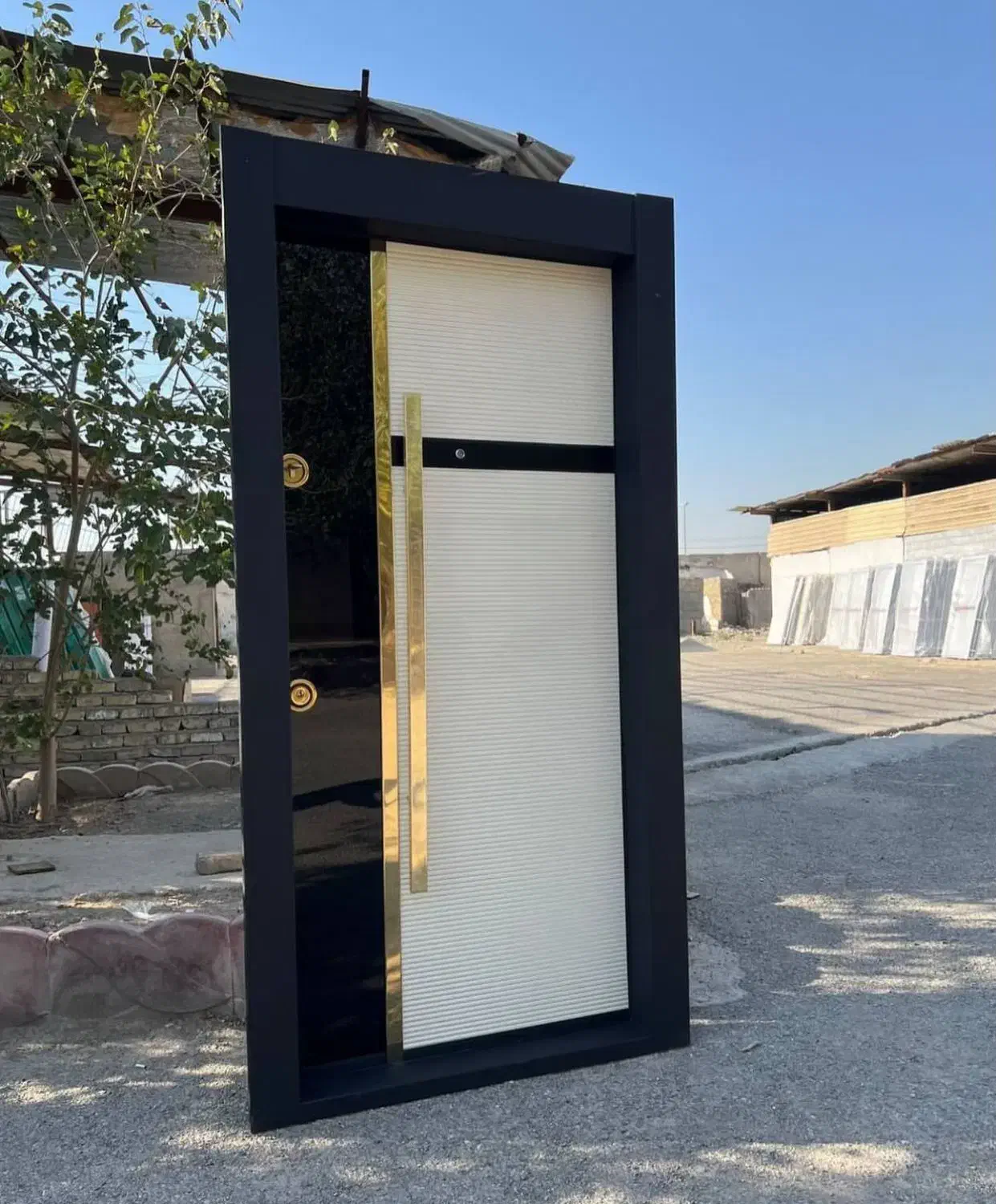 ضدسرقت درب فلز استیل دیپلمات درب ۰Tt۰۸۹ پنجره|مصالح و تجهیزات ساختمان|چمستان, |دیوار