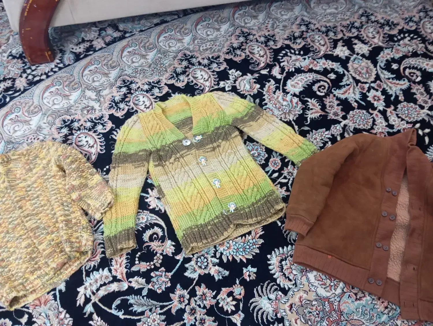 کاپشن و کفش دخترانه|کفش و لباس بچه|طرقبه, |دیوار