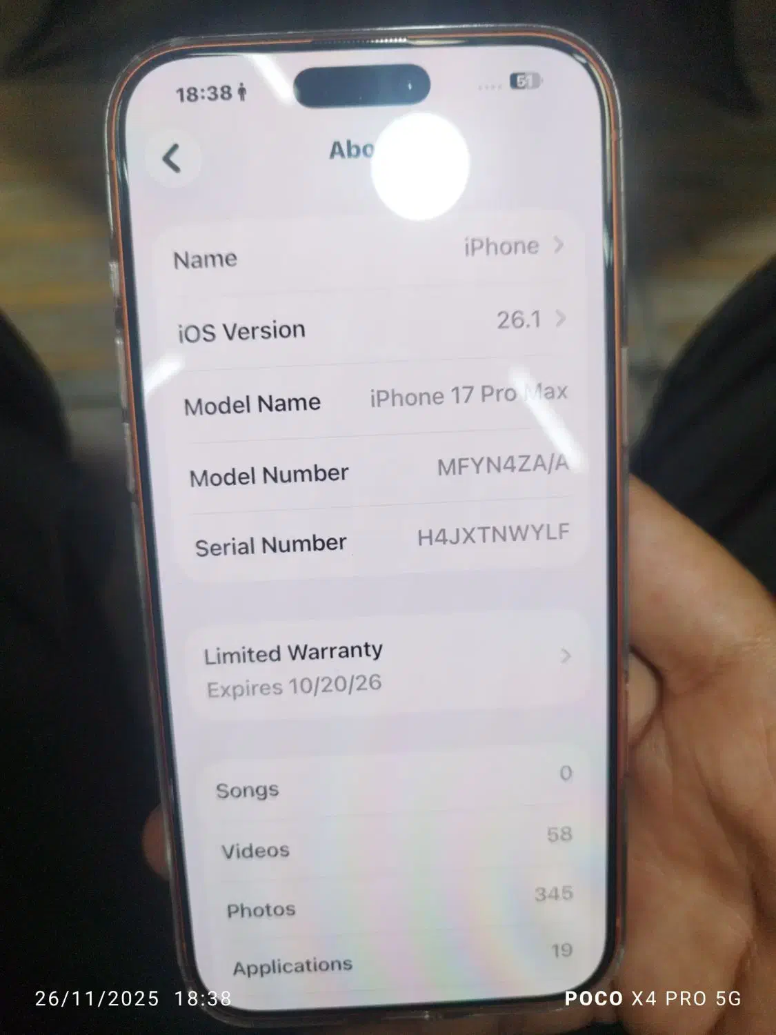 گوشی آیفون 17 پرومکس zaa|موبایل|بندرعباس, |دیوار