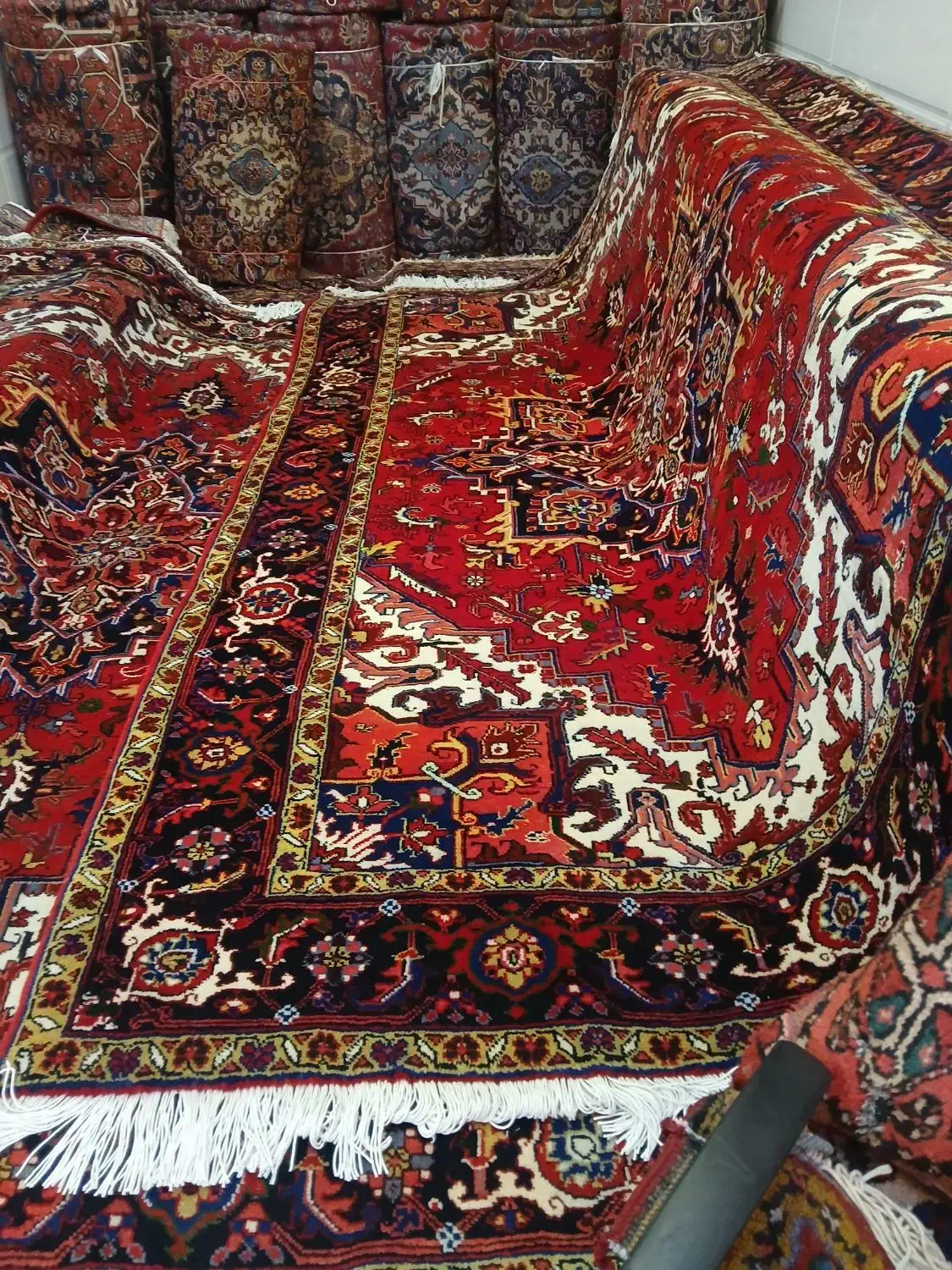 هریس تاجری|فرش|بناب, |دیوار