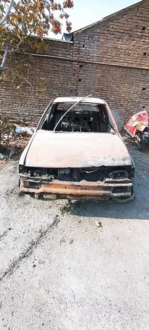 پراید ۱۳۱ مدل ۹۵ سوخته،تصادفی،چپی|خودرو سواری و وانت|ری, جوانمرد قصاب|دیوار