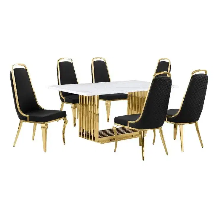 صندلی تالاری لورا طلایی و سیلور اقساطی|میز و صندلی غذاخوری|تالش, هشتپر|دیوار