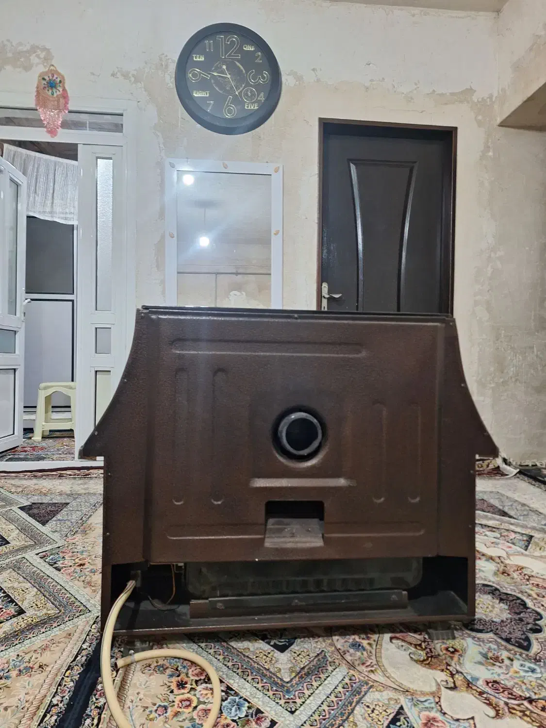 بخاری شومینه سوزان|بخاری، هیتر، شومینه|خلخال, |دیوار