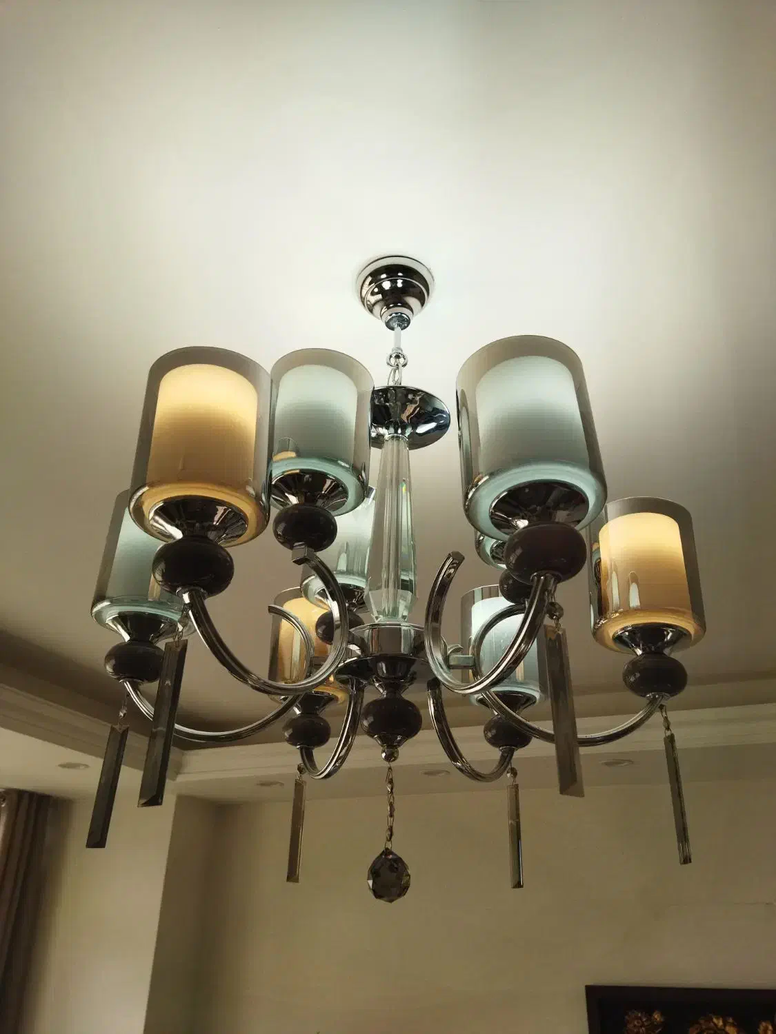 یک عدد لوستر|لوستر و چراغ آویز|کرج, کرج نو|دیوار