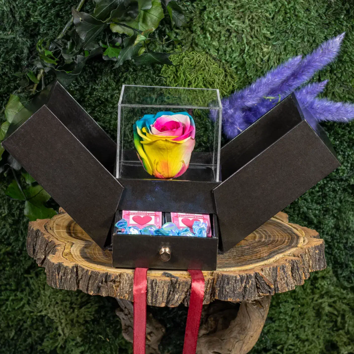 باکس و جعبه گل جاودان مدل رویال موزیکال|گل و گیاه طبیعی|تهران, دولاب|دیوار