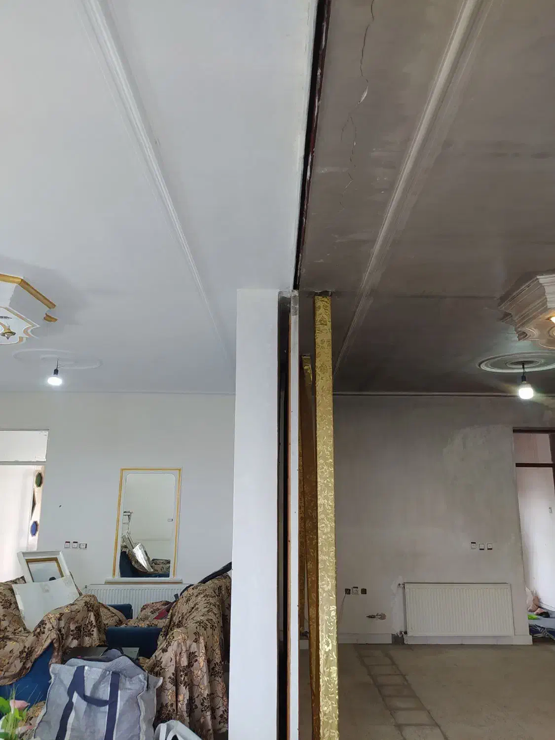 نقاشی ساختمان نضمینی|خدمات پیشه و مهارت|اندیشه, شهرک کوثر|دیوار