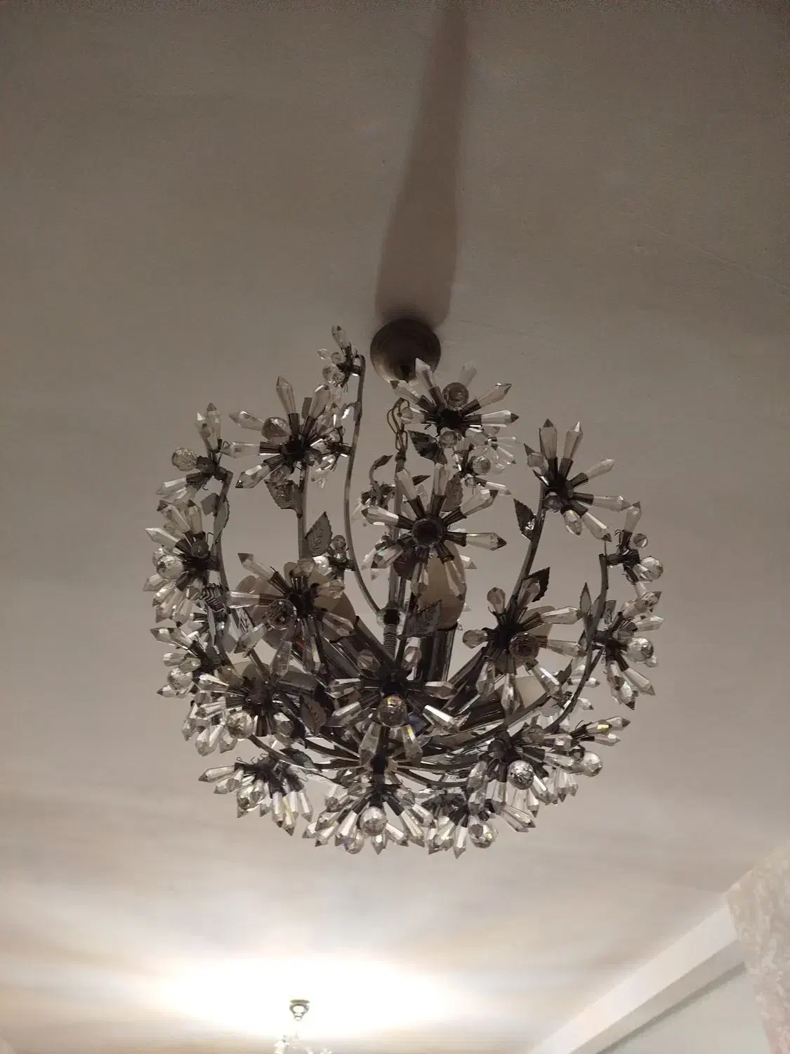 لوستر کریستالی|لوستر و چراغ آویز|قزوین, |دیوار