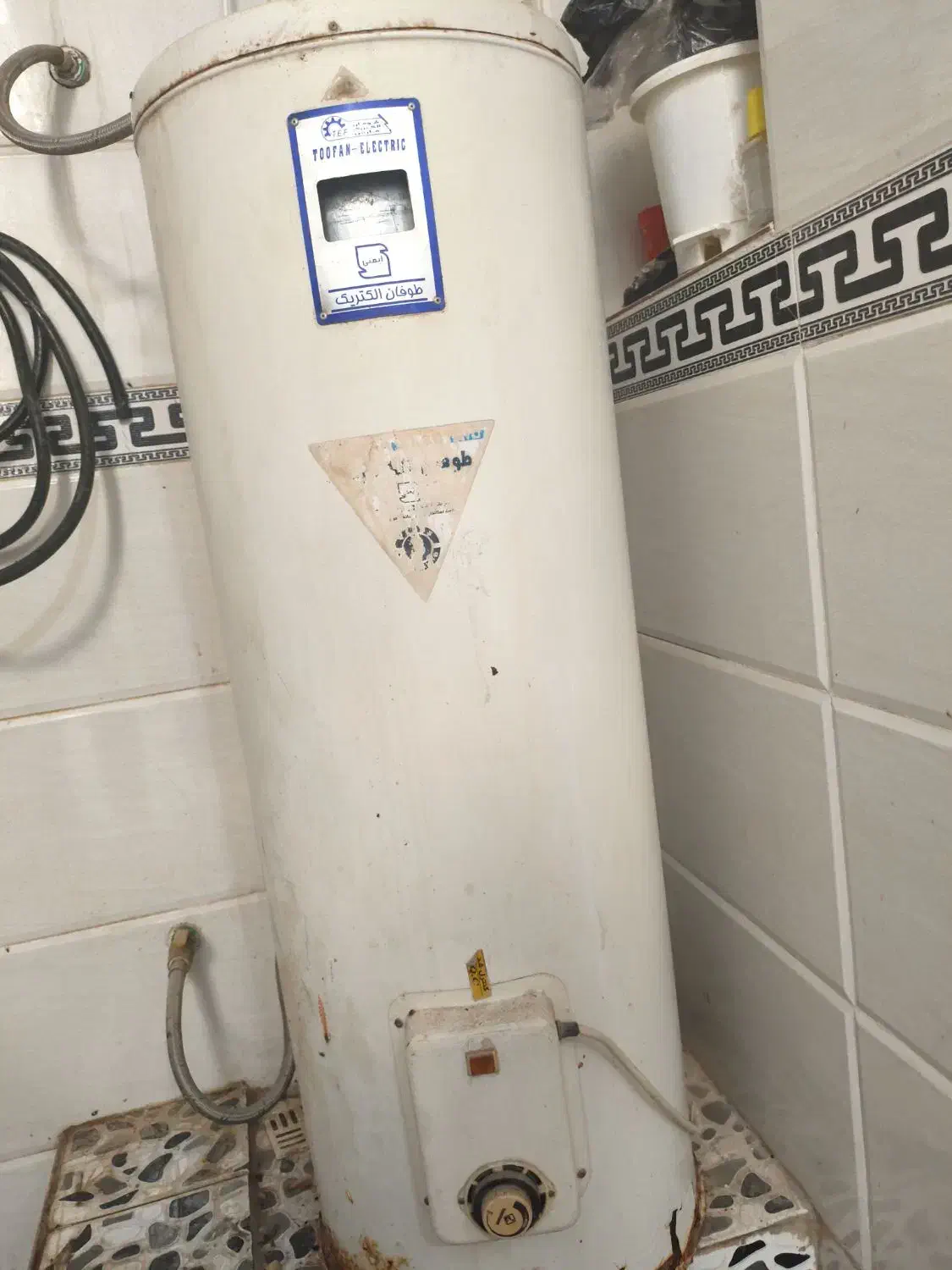 آب گرم برقی 120 لیتری|آبگرمکن، پکیج، شوفاژ|بندر کنگان, |دیوار