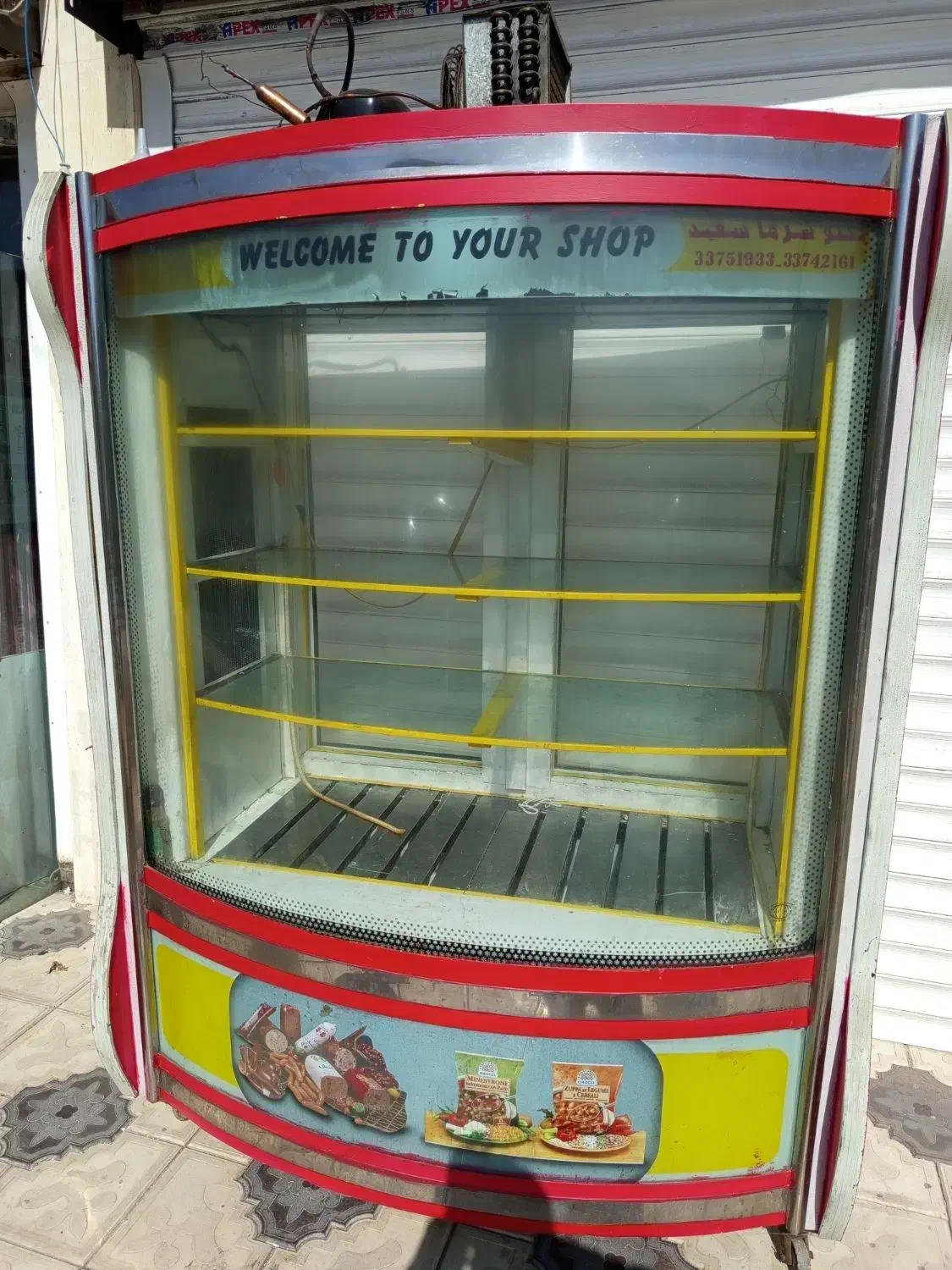 یخچال فروشگاهی چهار درب دوطرف ویترین|فروشگاه و مغازه|تهران, تهرانپارس شرقی|دیوار