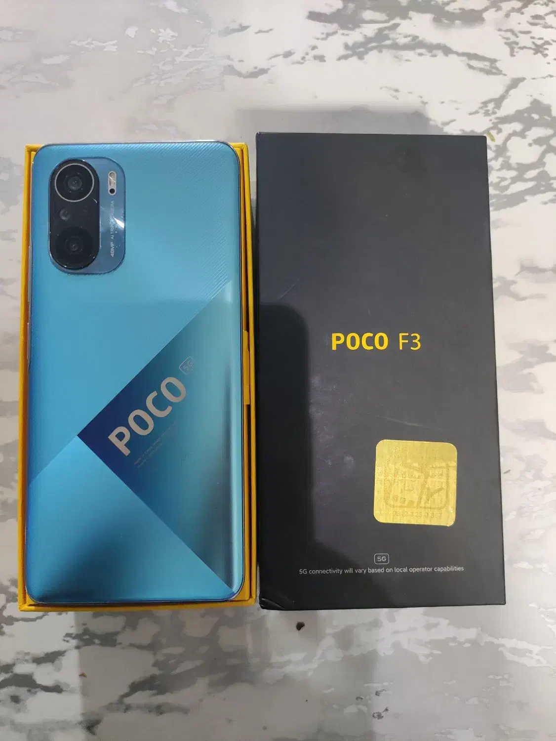 گوشی شیائومی POCO F3 5G درحدنو حافظه 256 رام 8|موبایل|تهران, کیانشهر|دیوار