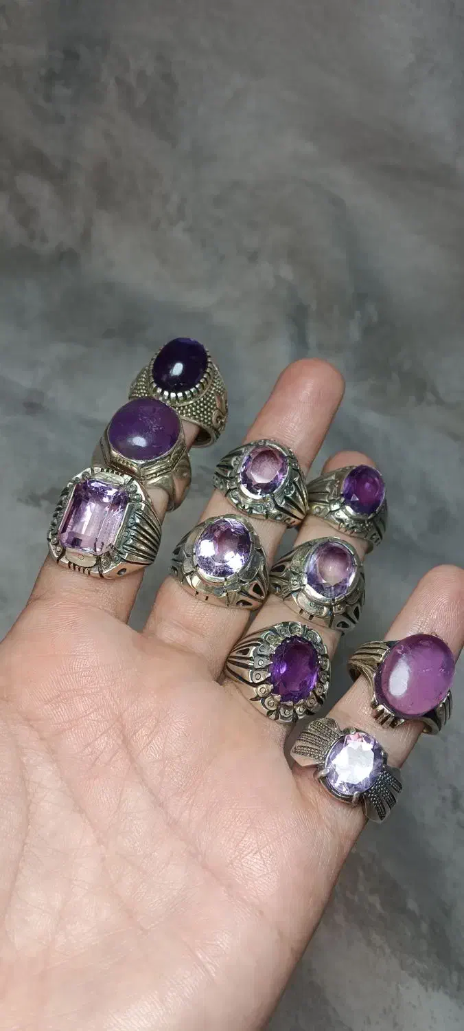 انگشتر نقره مردانه و زنانه با بهترین کیفیت و قیمت|جواهرات|بیرجند, |دیوار