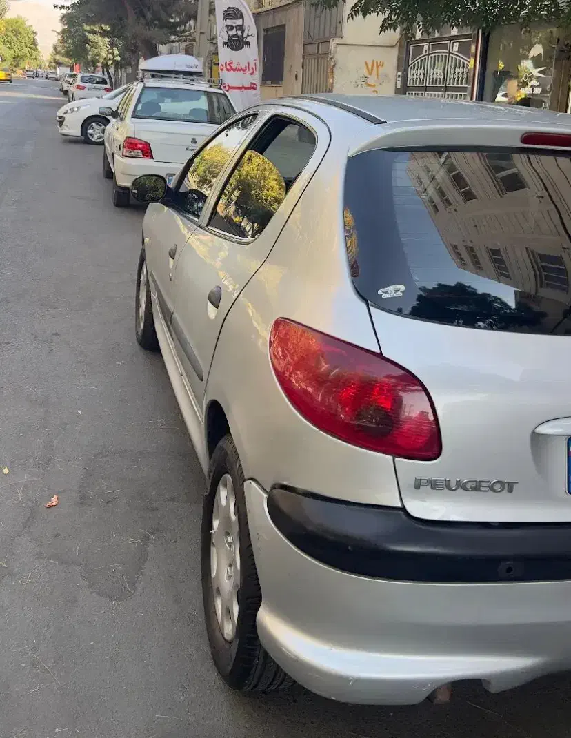 ۲۰۶تیپ ۵ مدل ۱۳۹۵ کم کار درحد|خودرو سواری و وانت|تبریز, |دیوار