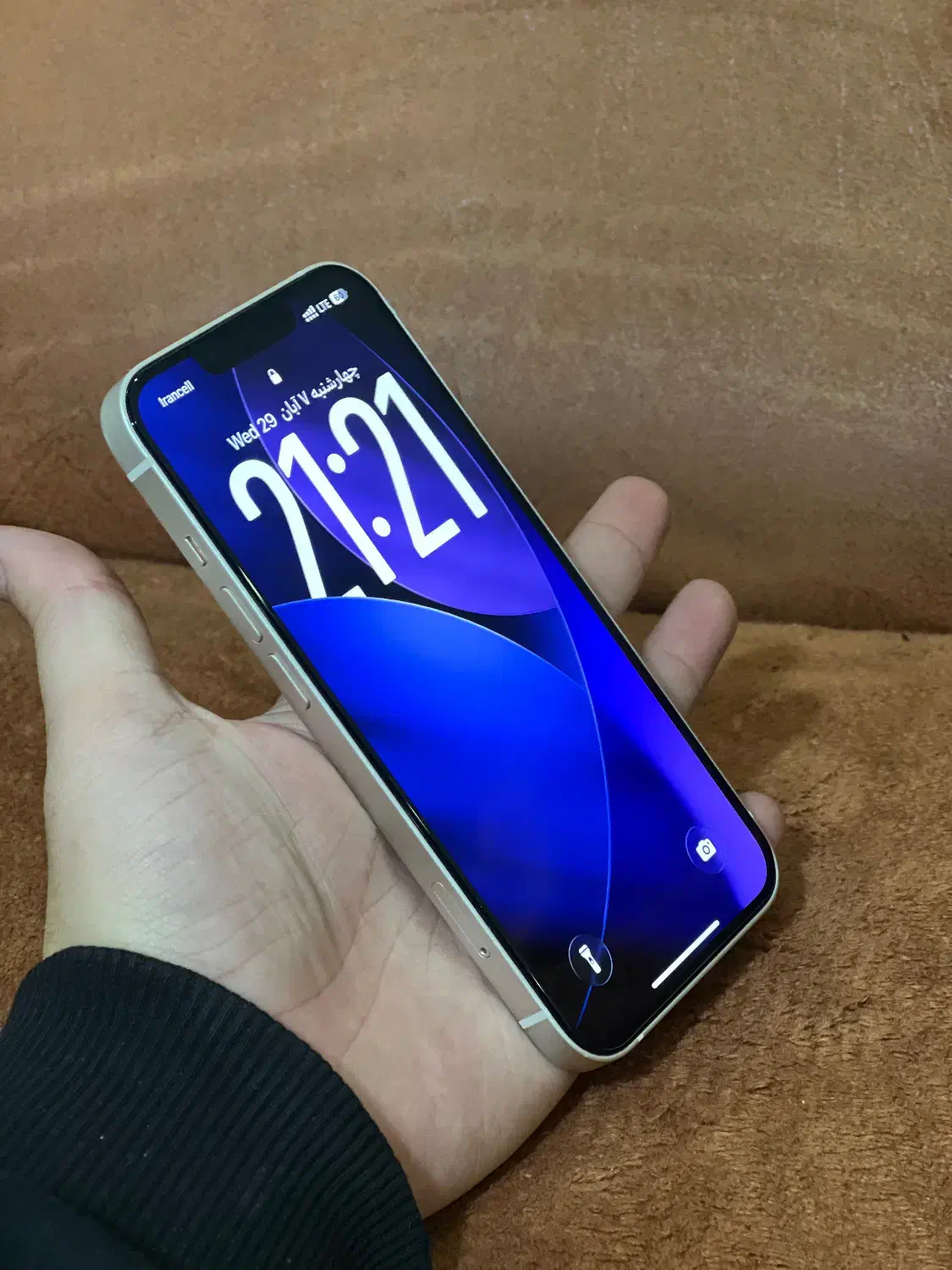 ایفون۱۳نرمال ۱۲۸گیگ باطری فابریک۸۸درصد دوسیم|موبایل|بجنورد, |دیوار