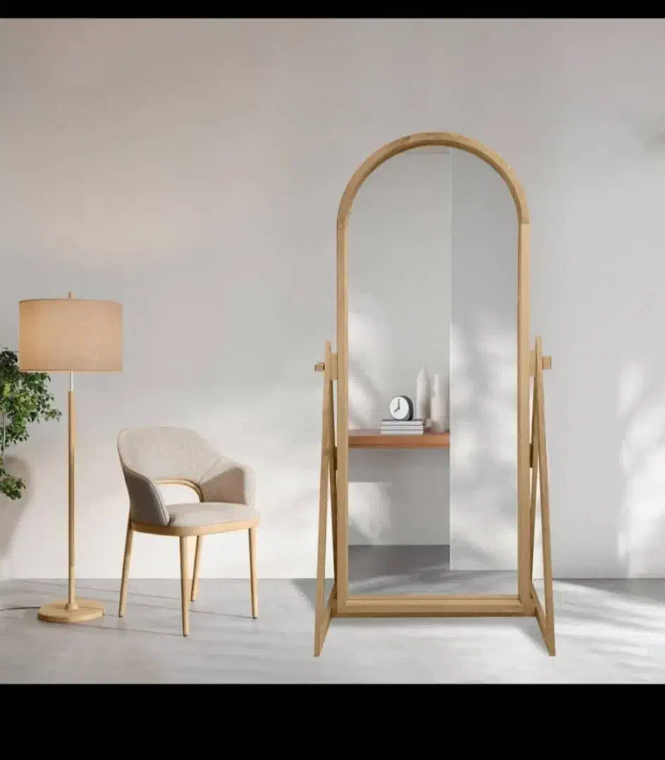 فروش آینه چوب راش گرید A قیمت استثنایی|آینه|شیراز, گویم|دیوار