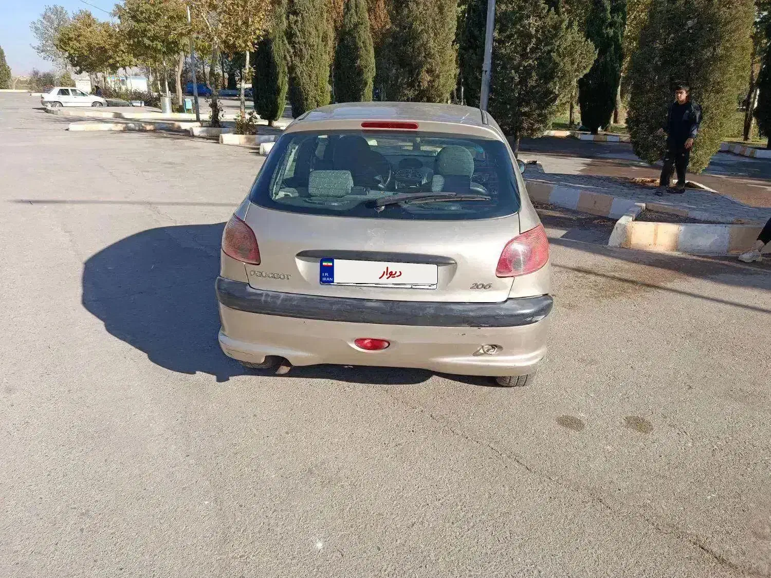 206مدل84 شاسی سالم|خودرو سواری و وانت|لنجان, |دیوار