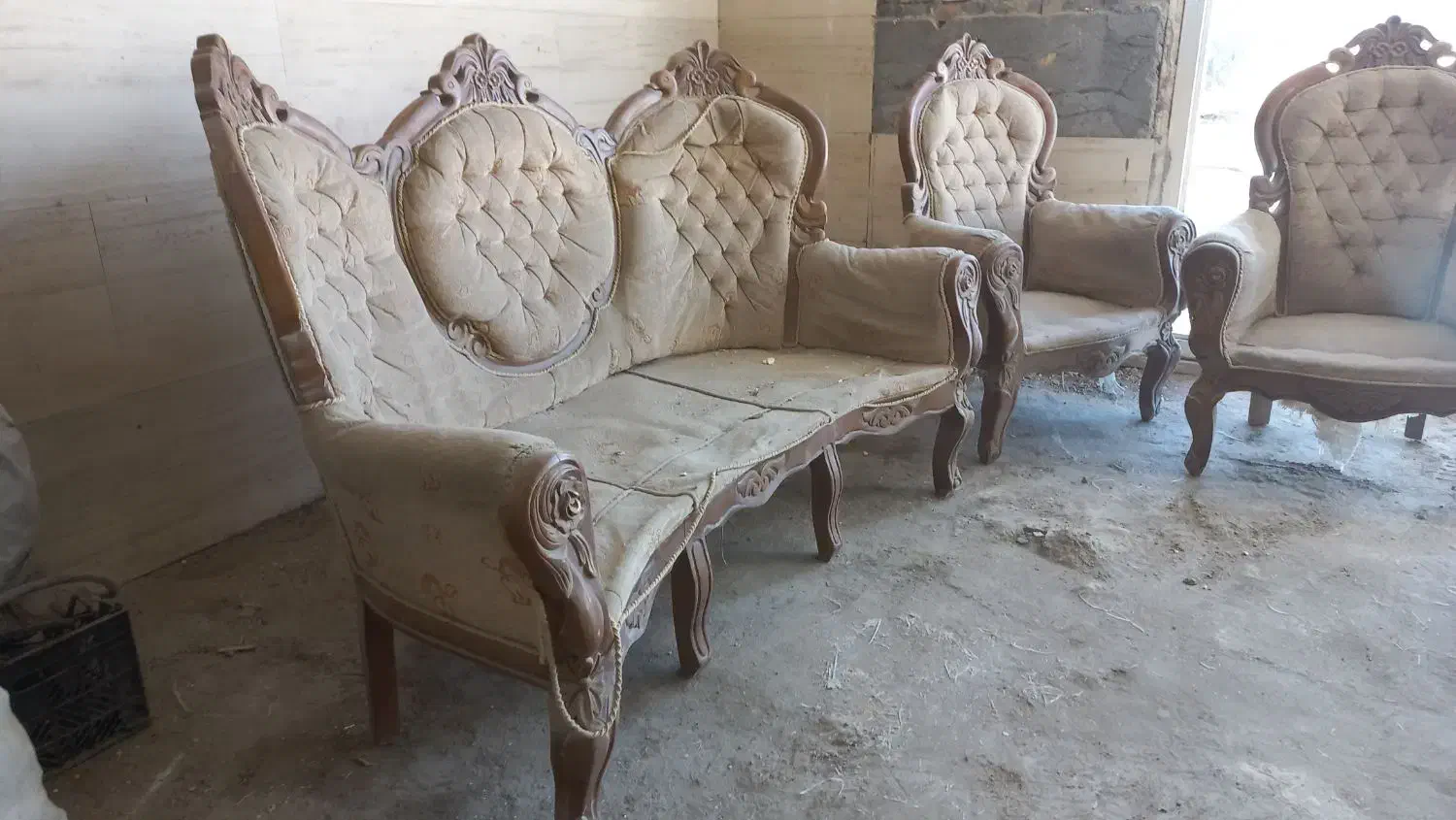 مبلمان استیل ۹نفره|مبلمان خانگی و میز عسلی|مشهد, عسگریه|دیوار