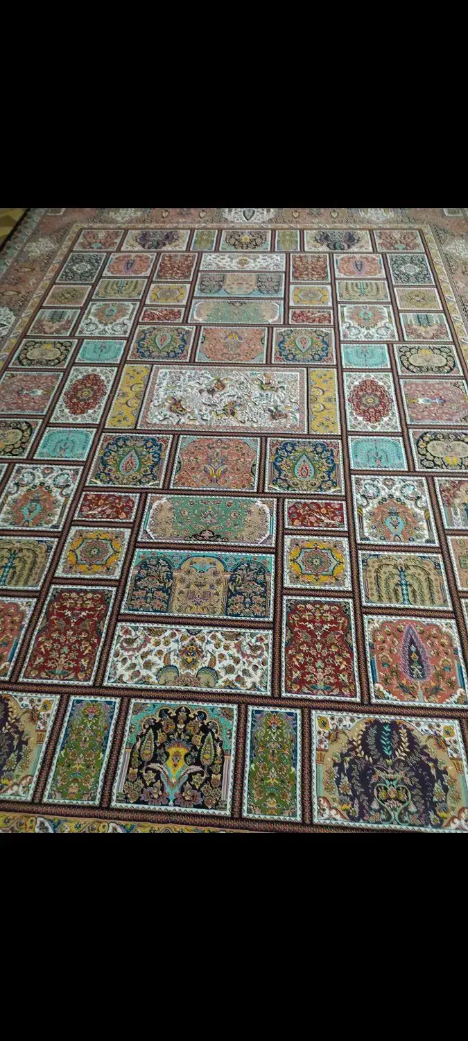 فرش ۱۲ متری|فرش|ایوان, |دیوار