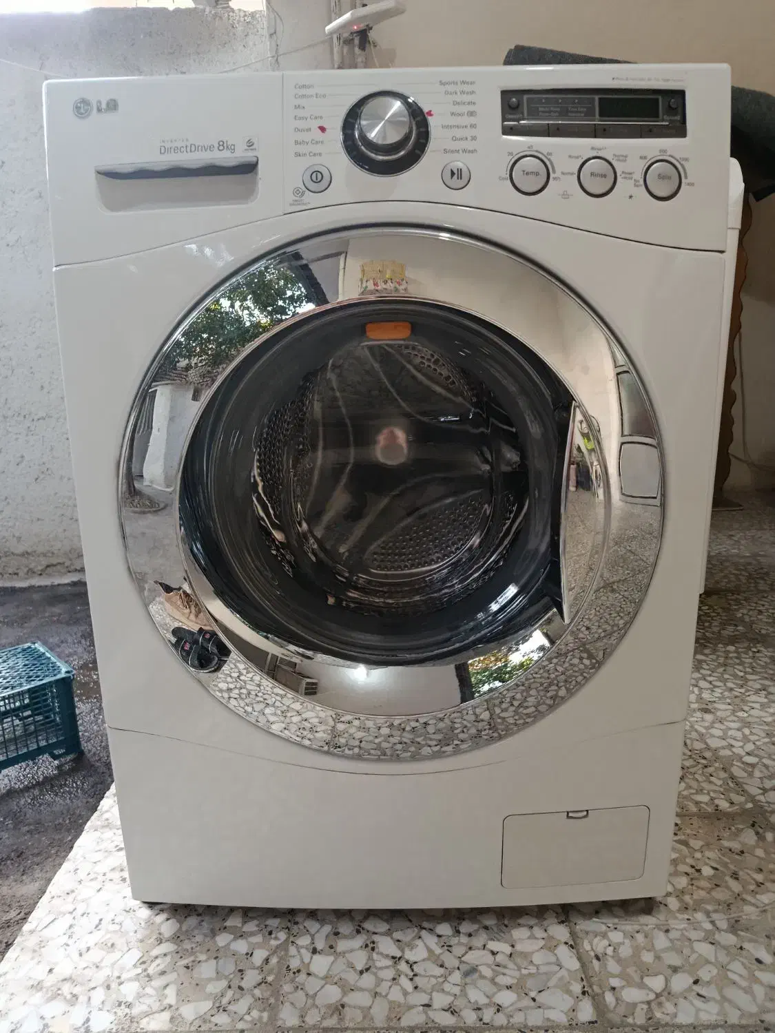 فروش لباسشویی ال جی هشت کیلویی اینورتر درحدصفر|ماشین لباسشویی و خشککن لباس|گرگان, |دیوار