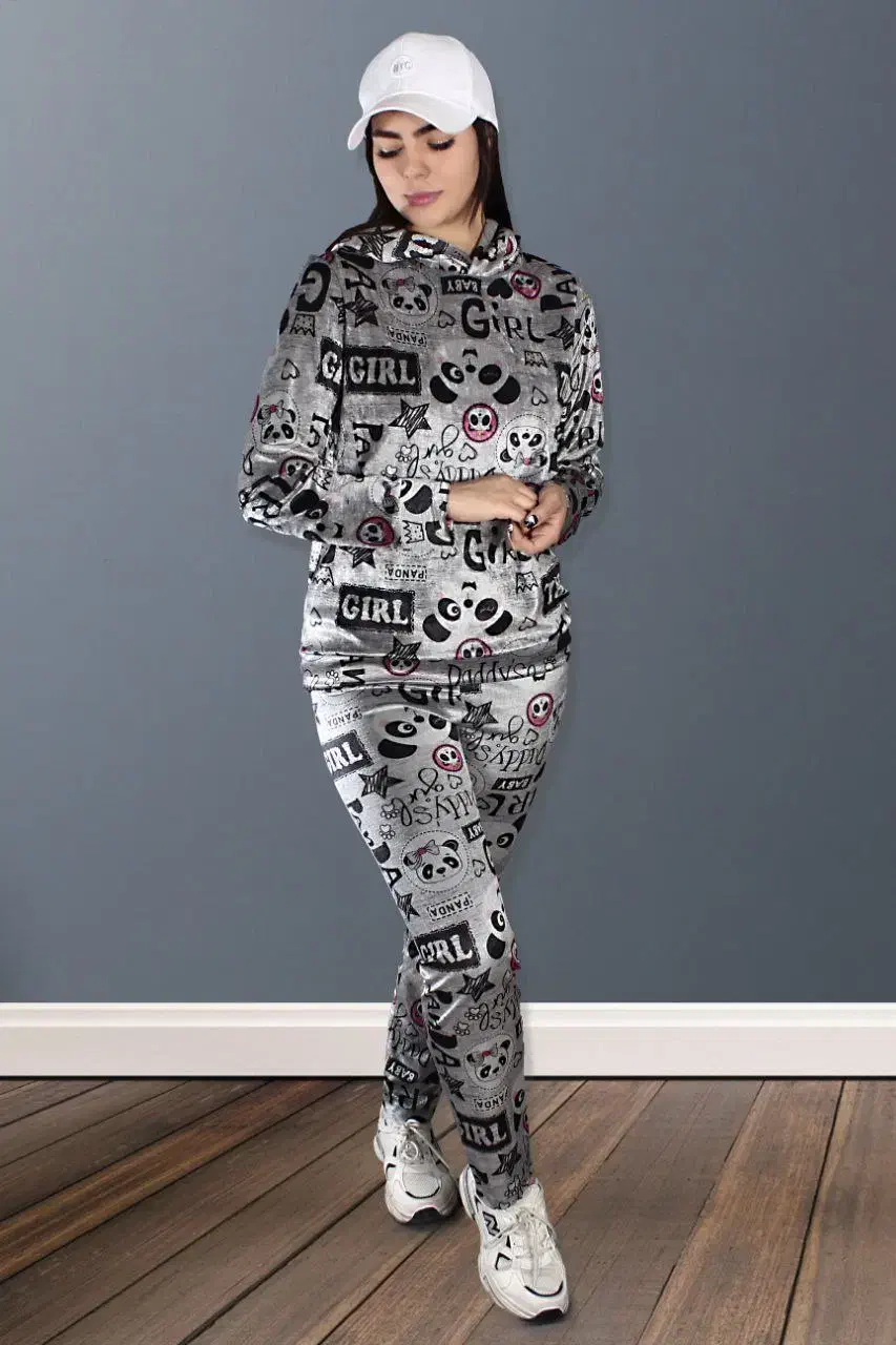 هودی شلوار مخمل عروسکی در ۱۰ رنگ|لباس|اصفهان, نقش جهان|دیوار